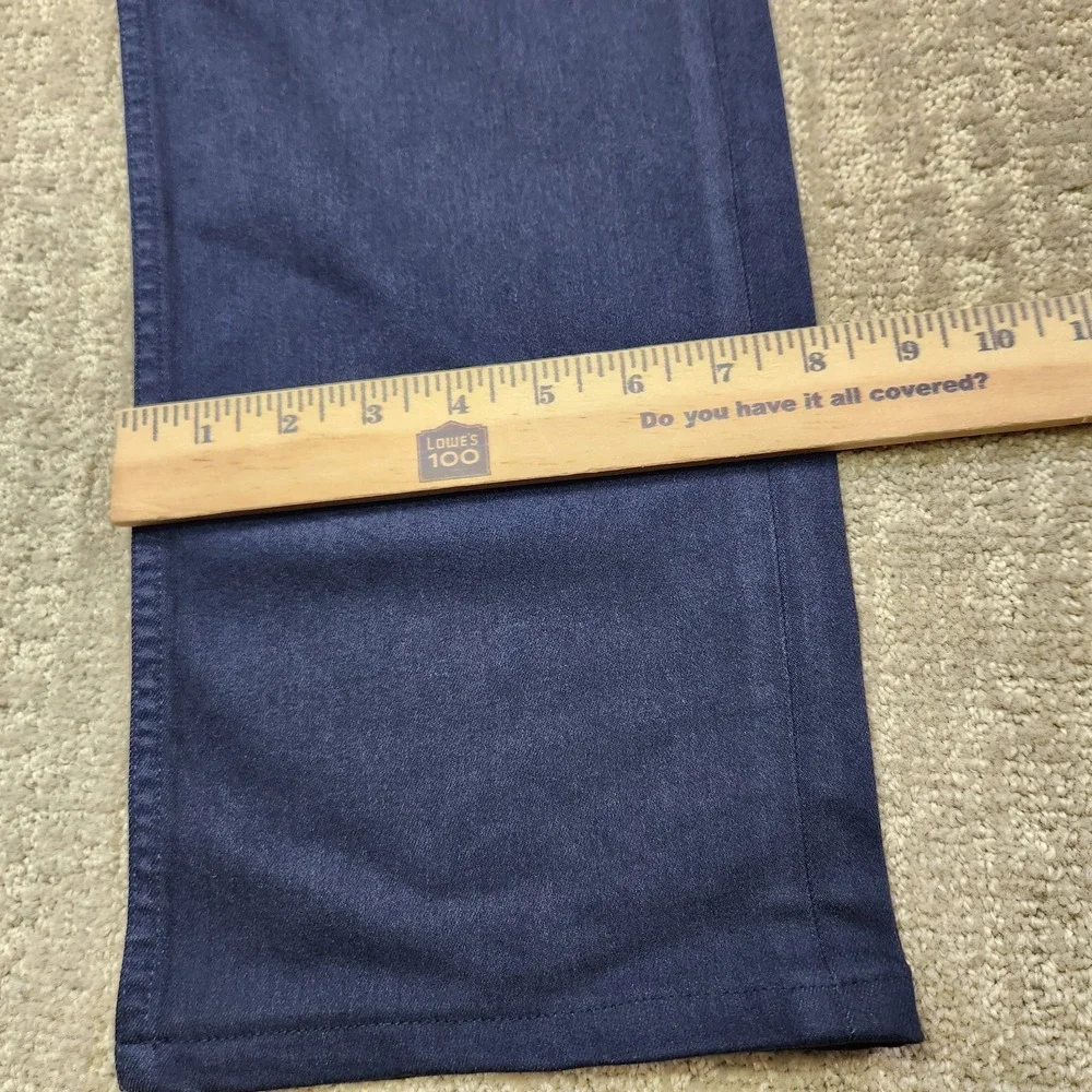 Paige Federal Jeans Men 38x34 Straight Leg Soft Stretch Denim Starless Night USA